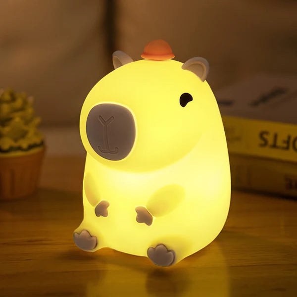 CapyLumière – La Lampe Capybara Adorable et Apaisante